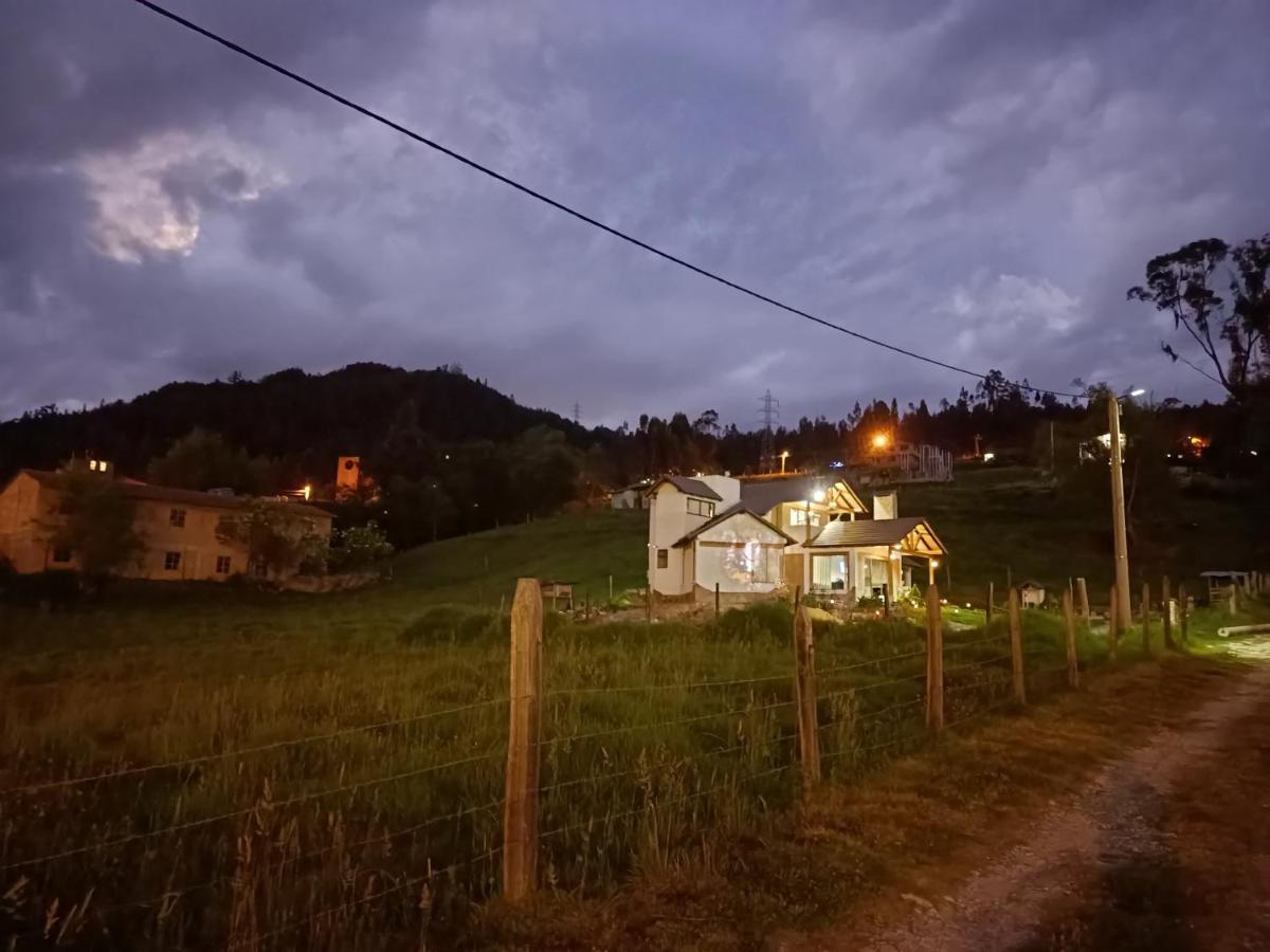 Cabana El Encanto De Alu Paipa Exteriér fotografie